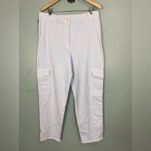 Aritzia‎ Wilfred Free Modern Cargo Jeans Denim Light Wash Size 16